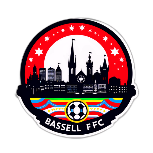 Sticker ya Basel FC yenye Mwaka wa Sherehe