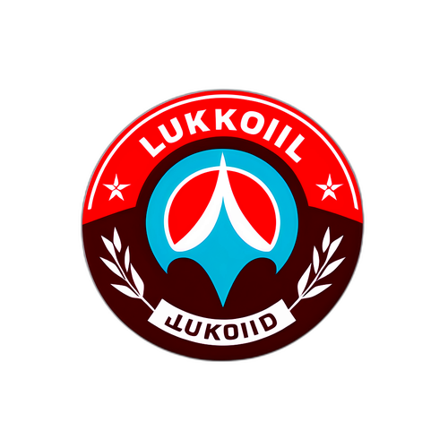 Мінімалістичний логотип Lukoil