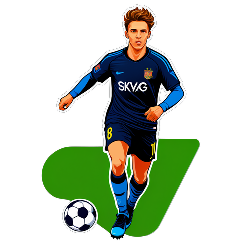 Lucas Bergvall Fotbollssticker
