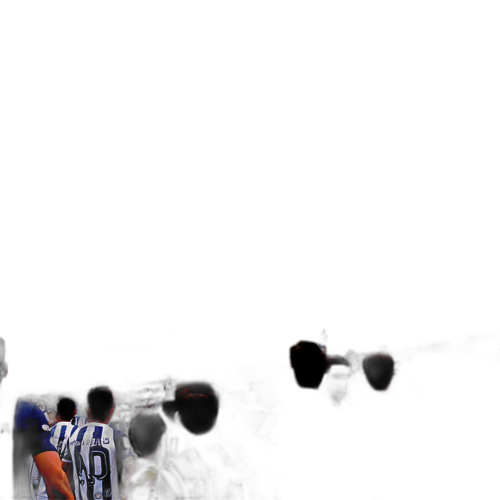 A Gripping Soccer Scene