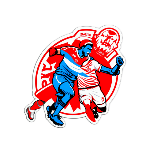 Nálepka z utkání Sparta vs Slavia