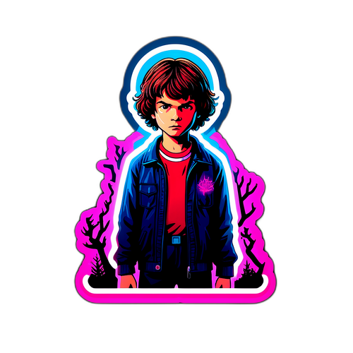 डरावना, गहरा स्टीकर