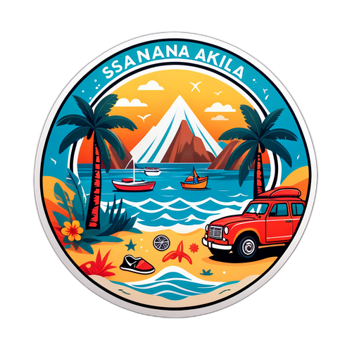 Kesäfiilis Saana Akiolan kanssa