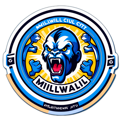 Stiker Pertandingan Millwall vs Coventry City