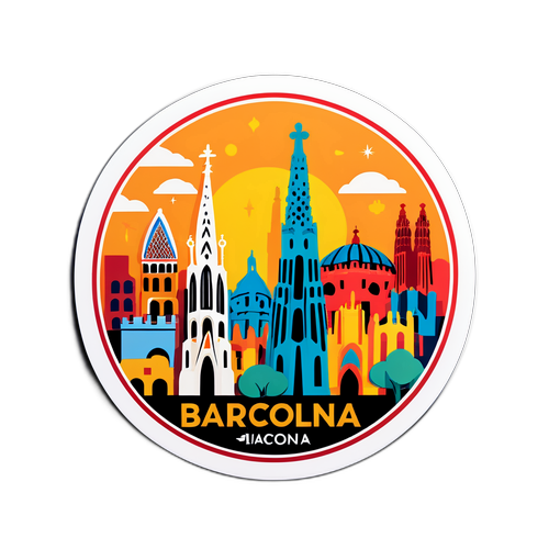 Pohled na Barcelonu
