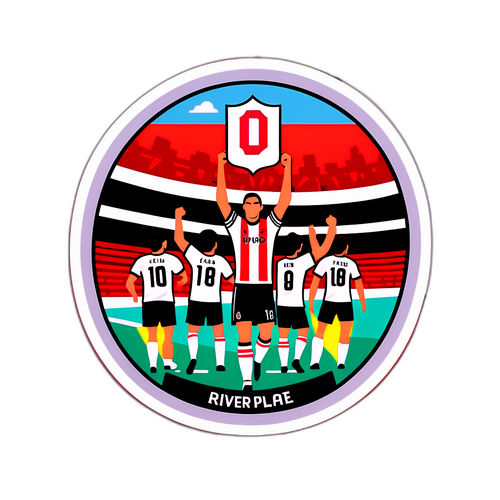 Stiker Vibran River Plate
