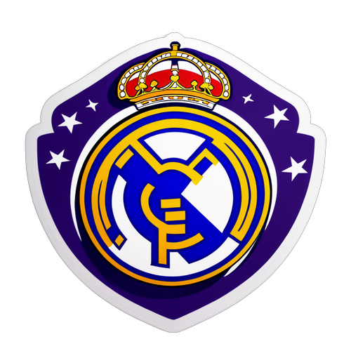 Sticker ya Kifalme ya Real Madrid