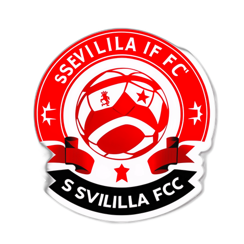 Стикер на тему футбольной жизни, посвященный Sevilla FC