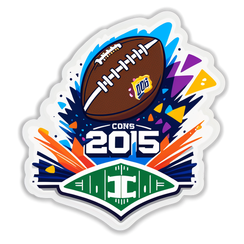 Super Bowl 2025 Sticker