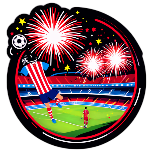 סטיקר של משחק מרגש בין PSV ואתלטיקו מדריד