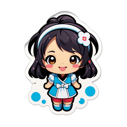 アイ・カンダの魅力を強調したかわいくデフォルメされたイラスト