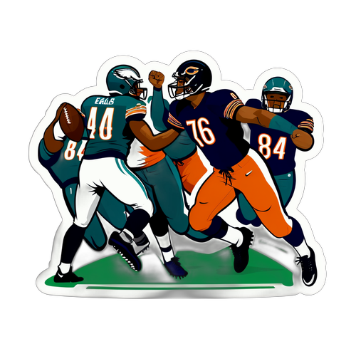 Intensibong Labanan sa Football: Eagles vs. Bears