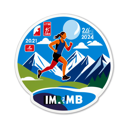 UTMB 2024 : Le Sticker Éblouissant Qui Va Élever Votre Passion pour la Course en Montagne !