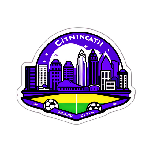 Stiker Pertandingan Cincinnati vs Orlando City
