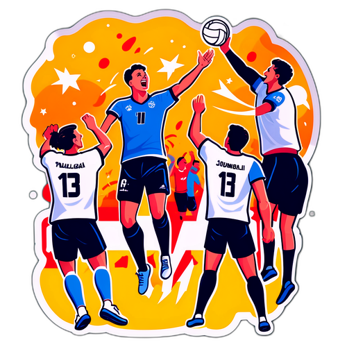 Dynamiczne naklejki z emocjami meczów Tauron Ligi