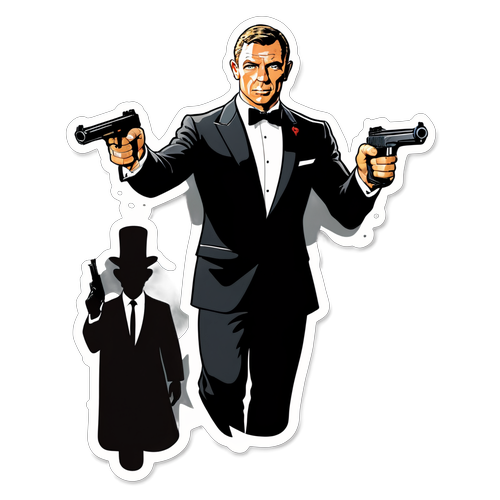 James Bond med pistoler