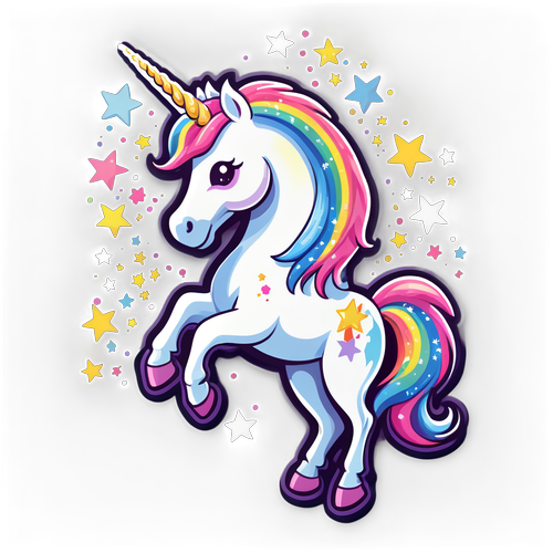 Unicorn Magic: Discover the Enchanting World of Glittering Rainbows and Stars!