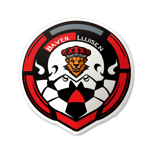 Sticker Năng Động Bayer Leverkusen