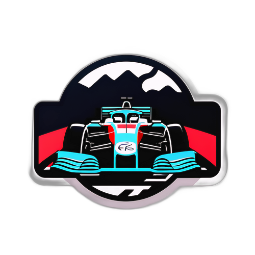 F1 레이싱 훈련 스티커