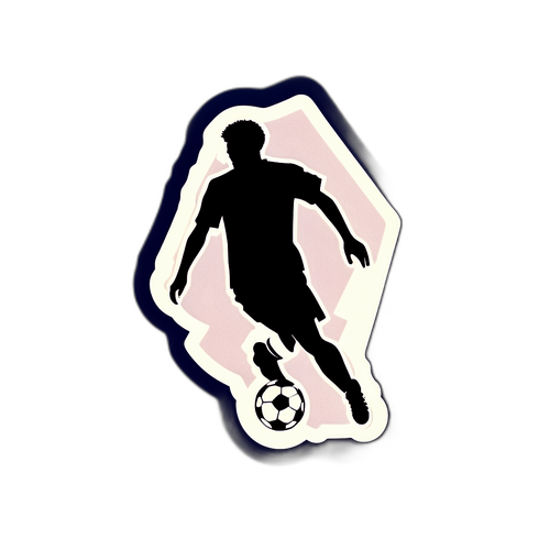 Silhouette Pemain Bola Sepak