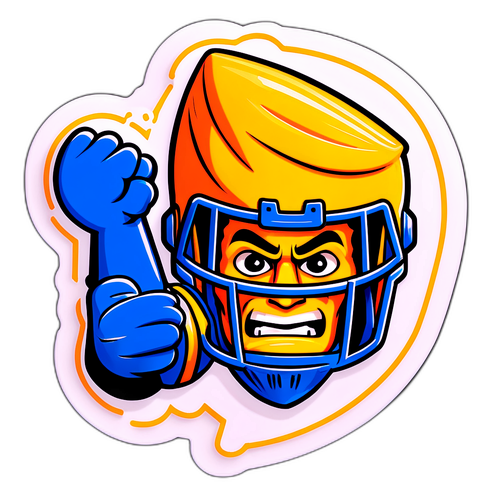 Energetisk fotballfan