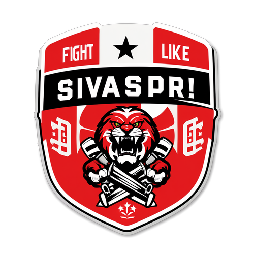 Sivasspor Sticker Tasarımı