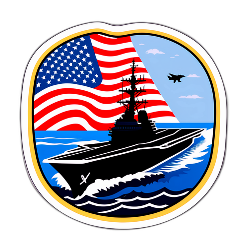 USS Gerald R. Ford på havet