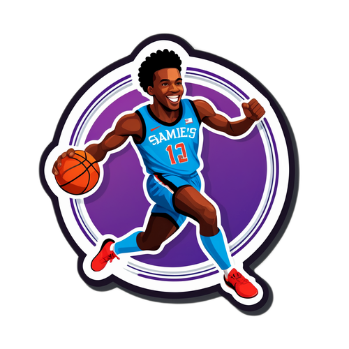 Energisk klistremerke av Samuel Massie