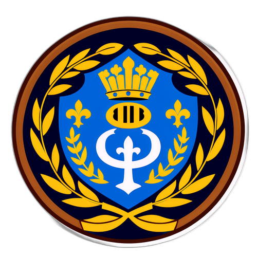 Emblema Club Brugge cu Ramă de Laur