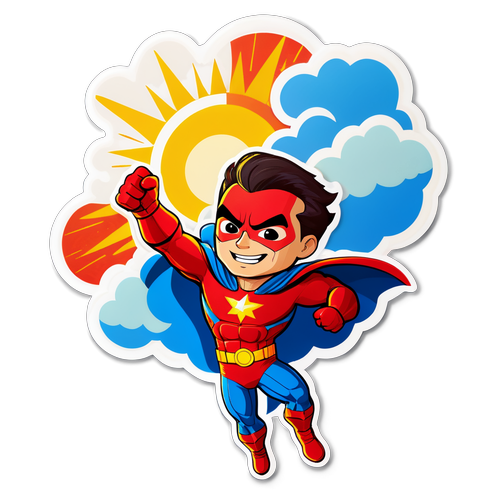 Stiker Superhero Tom Lembong