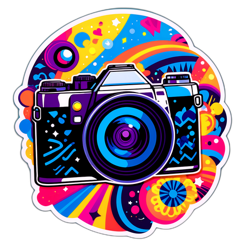 Autocollant artistique par Djamel Mazi