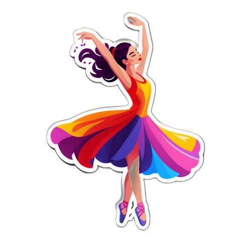 Simona Urzica Dansând pe Scenă