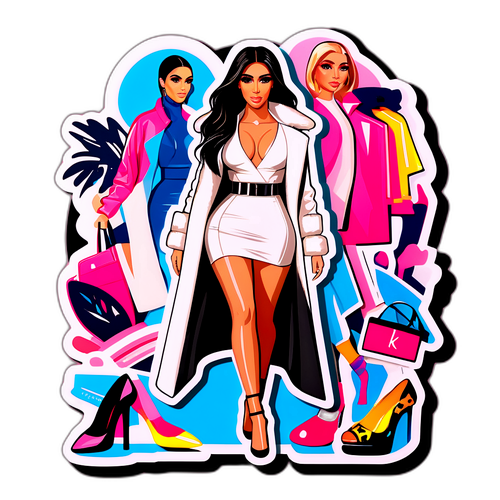 Luxury Catwalk Glamour Sticker