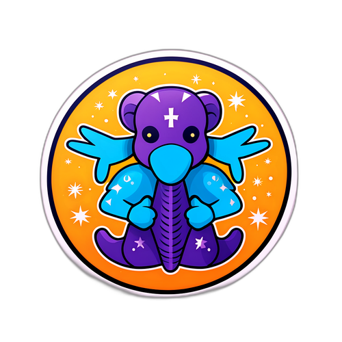 雙子座促銷貼紙