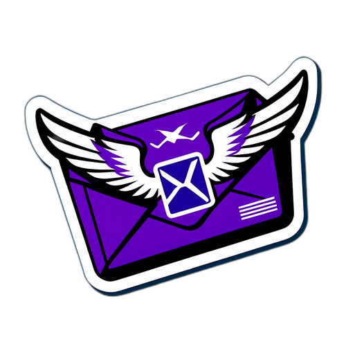 Disenyo ng Snazzy FedEx Envelope na may mga Pakpak