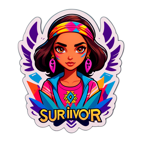Büyüleyici Survivor Lina Sticker