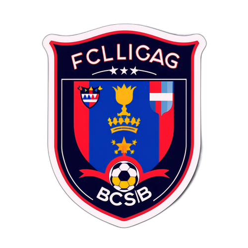 Rekaan Nostalgia Perlawanan Bola Sepak Vintage FCSB vs Bologna