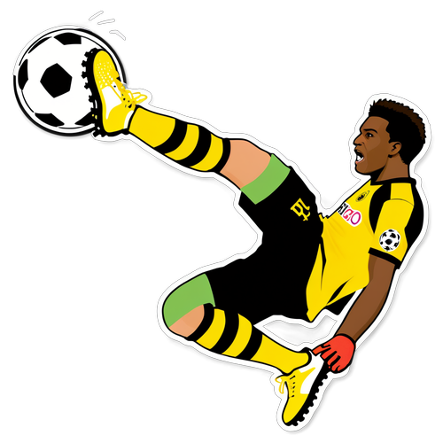 Borussia Dortmund Aksiyon Dolu Sticker