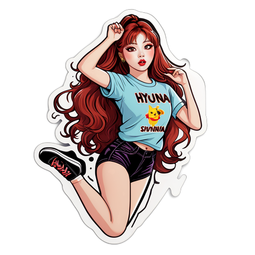 HyunA 主題貼紙