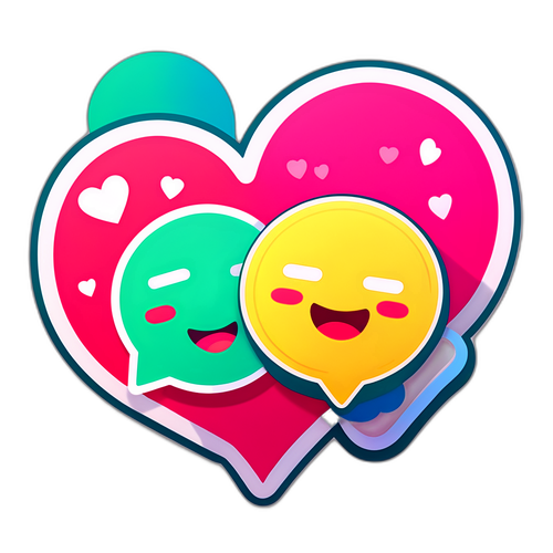 สติ๊กเกอร์แสดงความรักใน WhatsApp