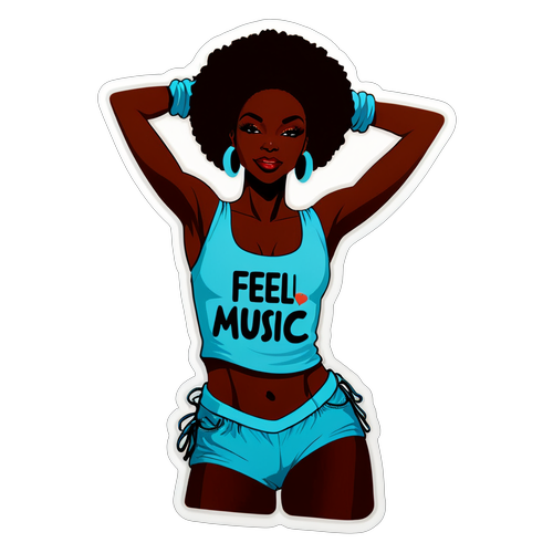 ¡Baila al Ritmo! Stickers de Bad Gyal