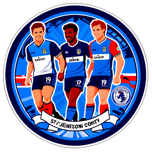 Sticker ya Kusherehekea St Johnstone na Ross County