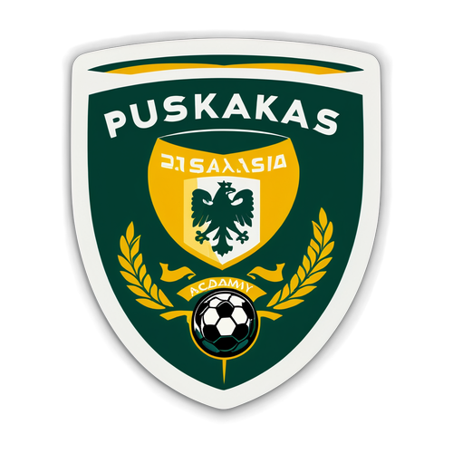 A Fiatal Tehetségek Futballforradalma: A Puskás Akadémia Dinamikus Emblémája!