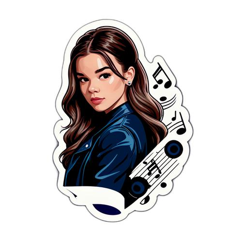 Malikhain na Sticker ni Hailee Steinfeld