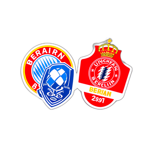 สติกเกอร์การแข่งขันยูเนี่ยนเบอร์ลิน vs บาเยิร์น