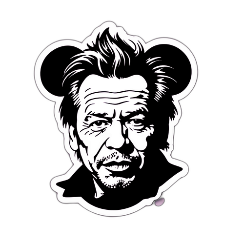 Design audace e monocromatico di Mickey Rourke