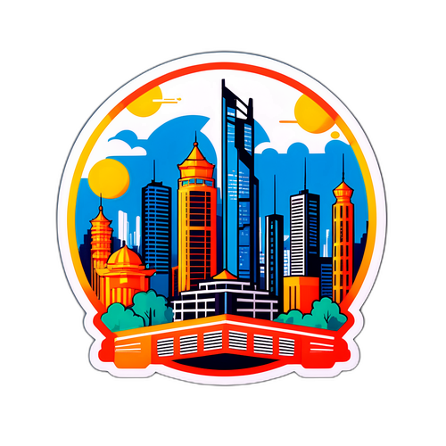 长春城市群轮廓