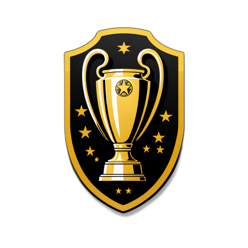 Rekaan Lencana Trofi UEFA Champions League