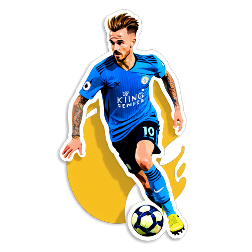 James Maddison i aksjon