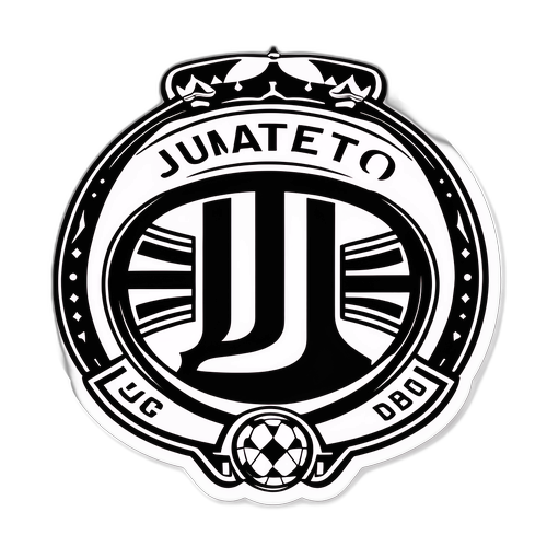 유벤투스의 역사적인 순간들을 담은 스티커